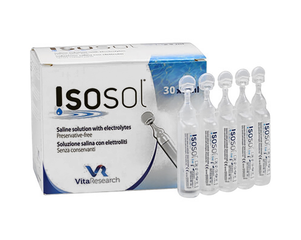 Isosol 30 x 5 ml Vita Research Avizor | www.novaquia.com